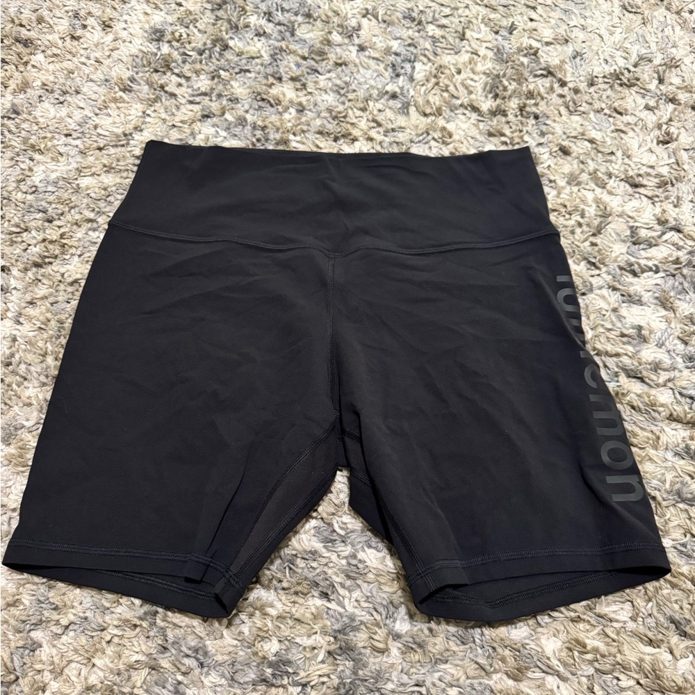 lululemon athletica Black Bike Shorts